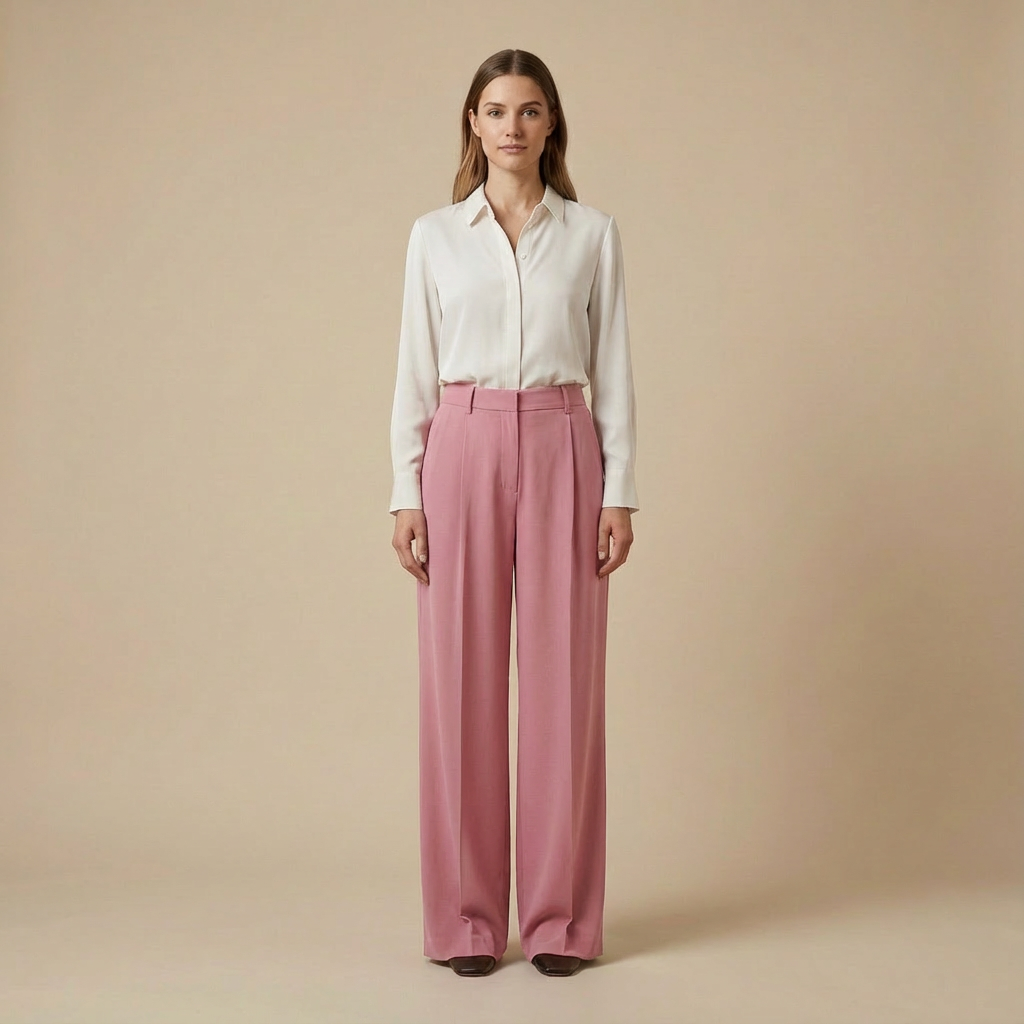 Damskie Spodnie Robocze | Szerokie Nogawki