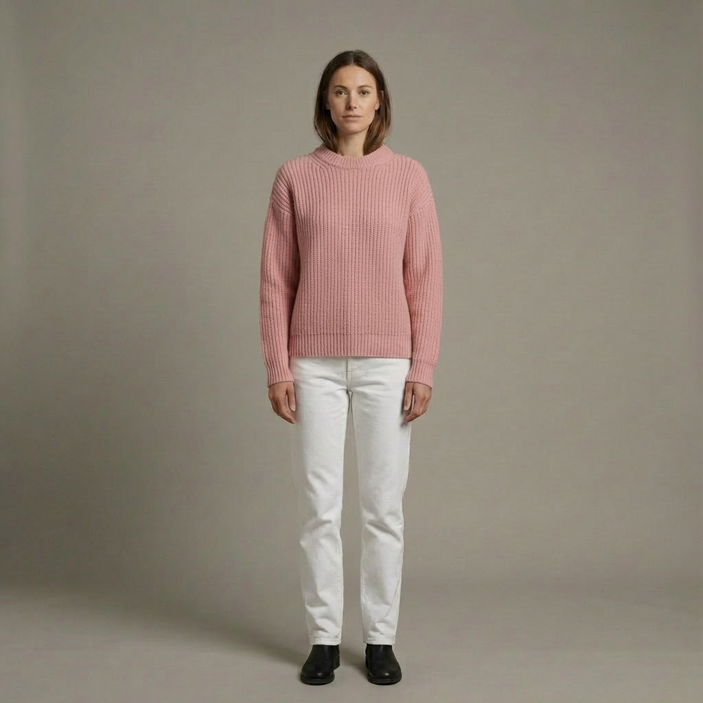 Damski Długi Sweter | Dzianinowy