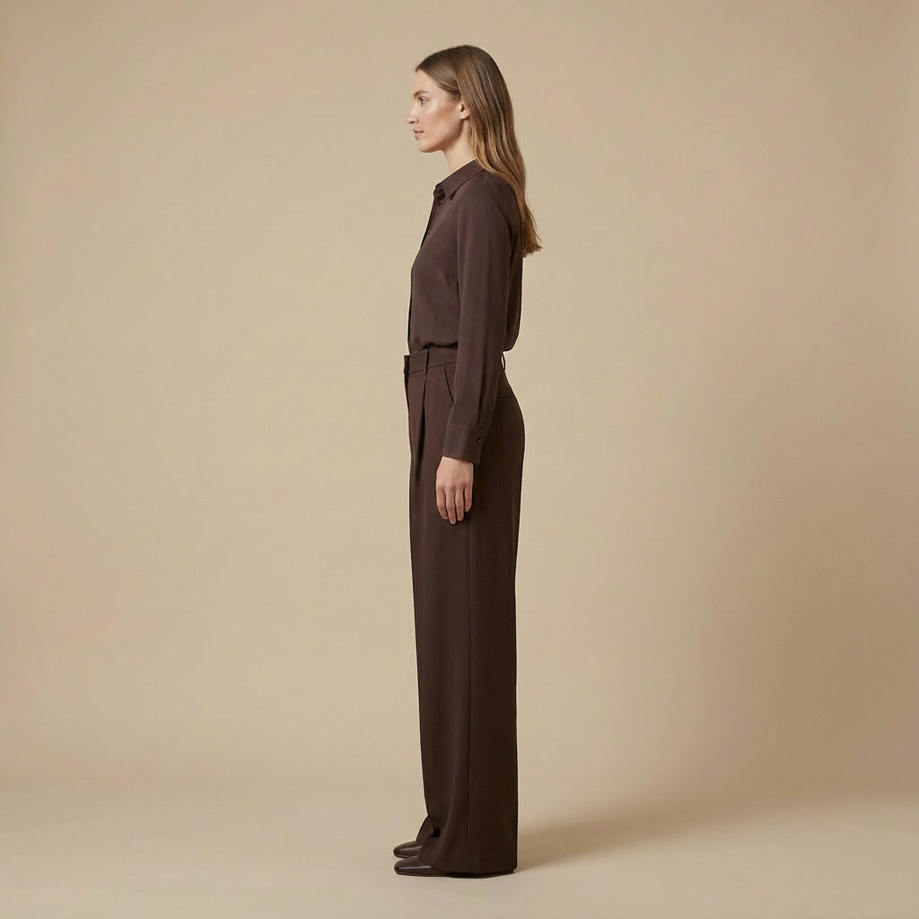 Damskie Spodnie Robocze | Szerokie Nogawki