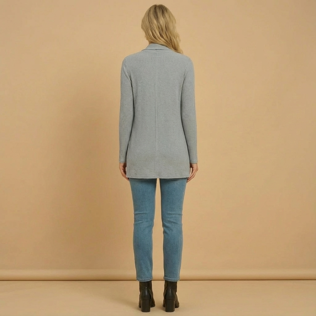 Damski Zimowy Kardigan | Szydełkowy