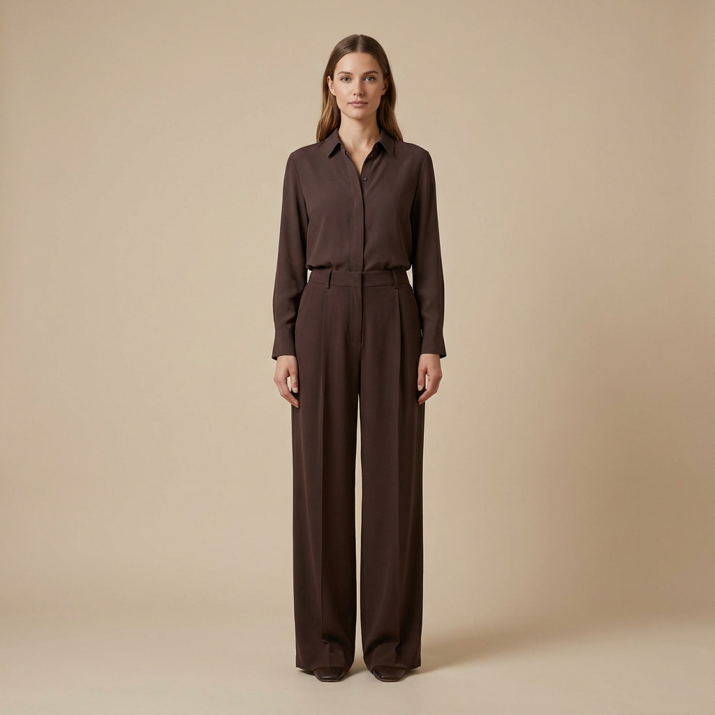 Damskie Spodnie Robocze | Szerokie Nogawki